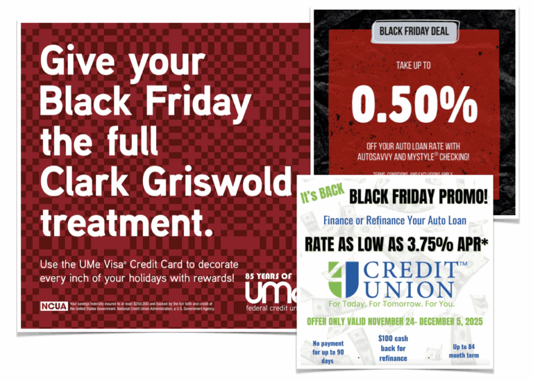 Credit Unions Unwrap Black Friday Offers and Deals; Caution Members About Scams & Spending